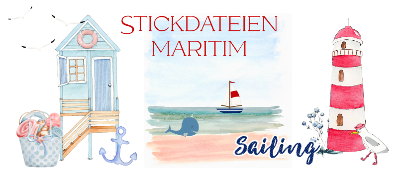 Stickdateien Maritim