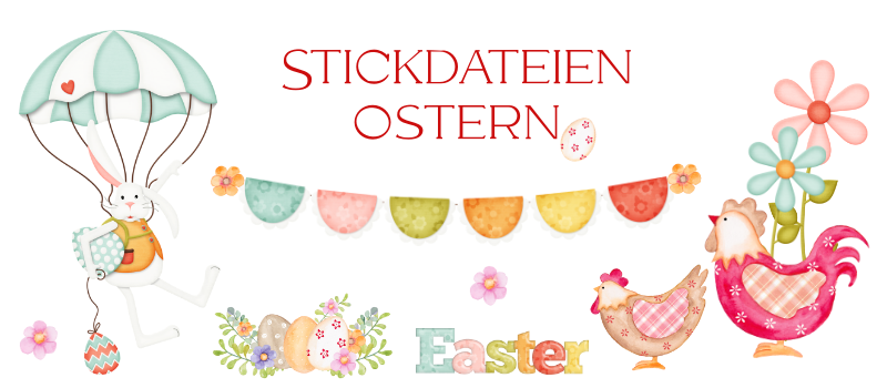 Stickdateien Ostern