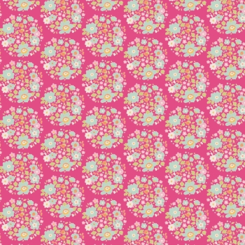 Tilda Stoff flower nest pink 481309