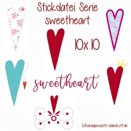 Stickdatei sweetheart 10x10
