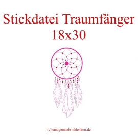 Stickdatei Traumfaenger 18x30