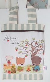 Buchtasche Kindertasche Autumn love