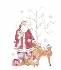 Stoffpaneele Weihnachten Tilda Santa Claus